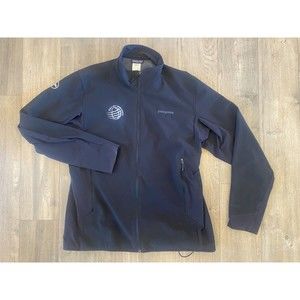 Patagonia Adze Hybrid Mens XL Black Softshell World Golf Championship Jacket
